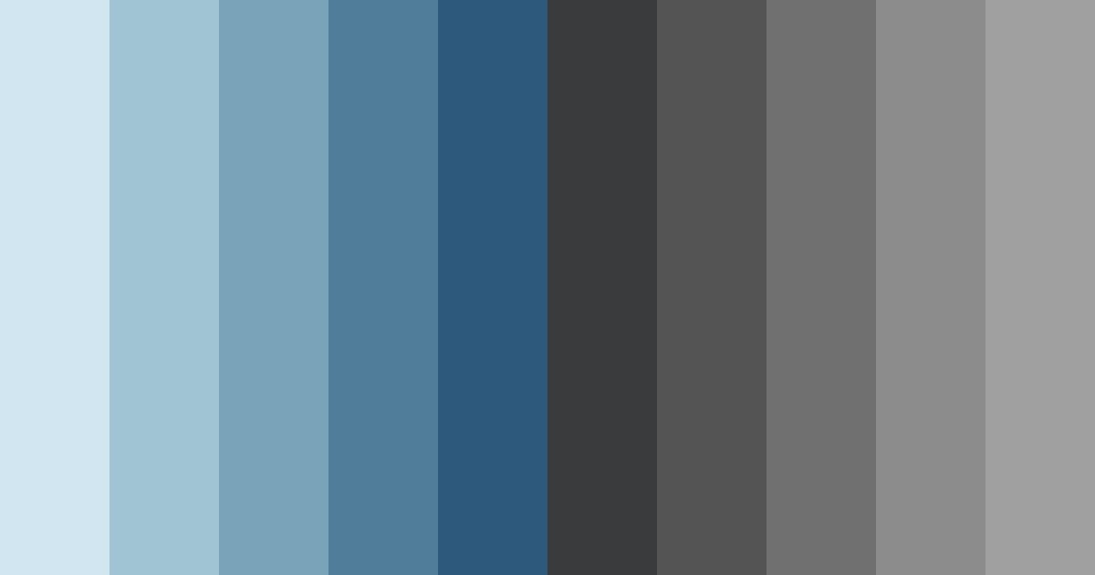 Download blue gray color palette PNG image (landscape)