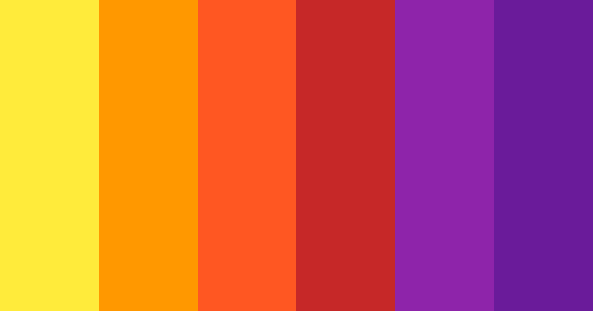 Download vibrant explosion color palette PNG image (landscape)