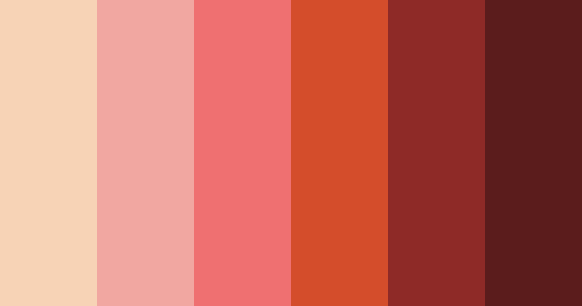 Download autumnal ember color palette PNG image (landscape)