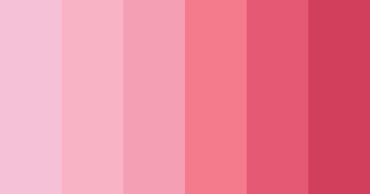 Download blushing elegance color palette PNG image (landscape)