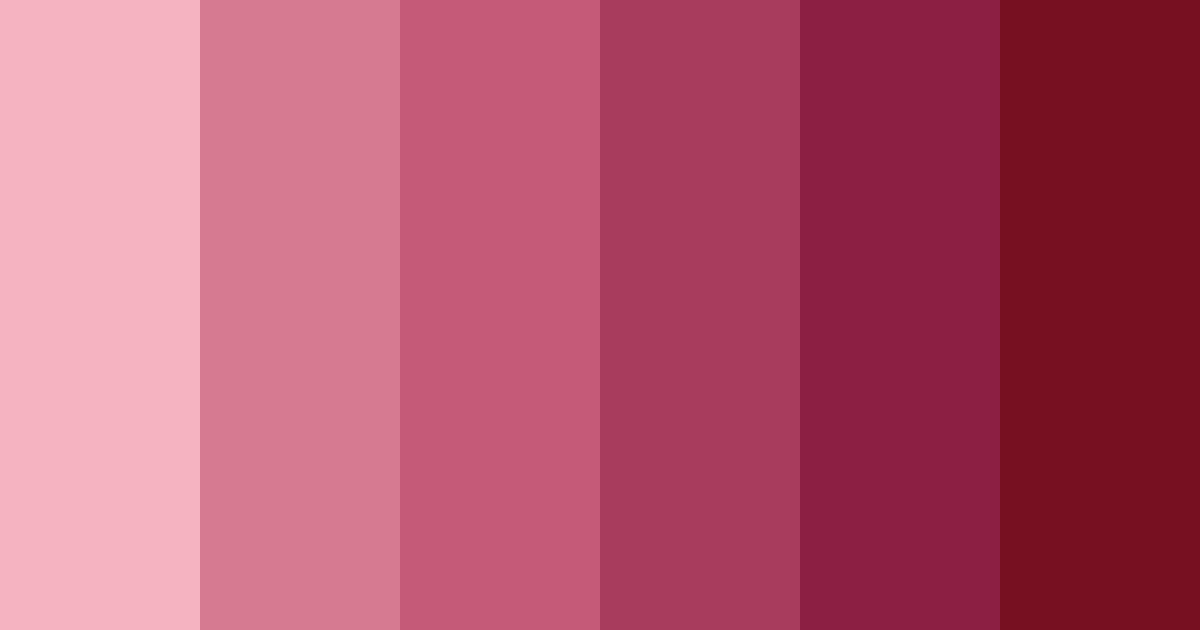Download deep red color palette PNG image (landscape)