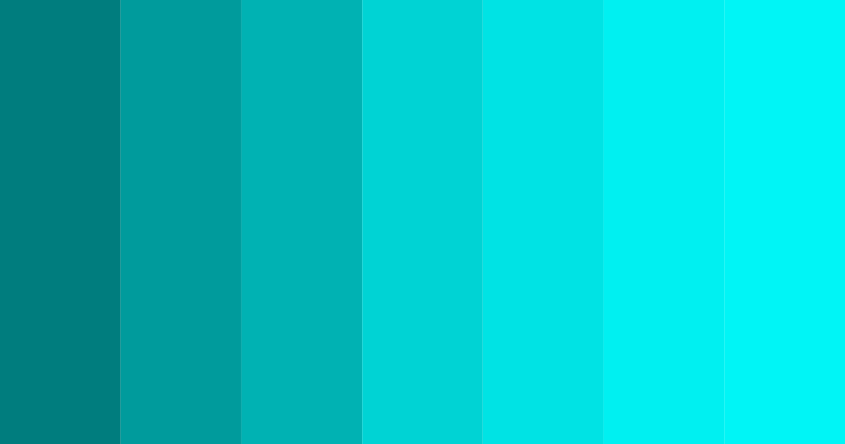 Download aqua serenade color palette PNG image (landscape)