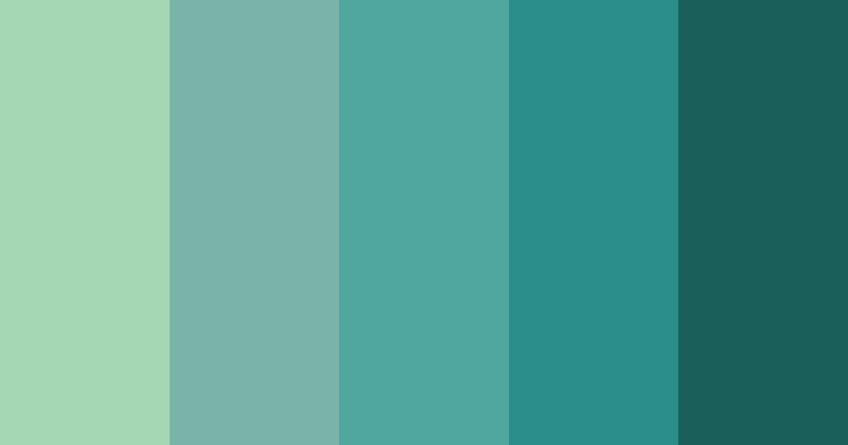 Download rooted serenity color palette PNG image (landscape)