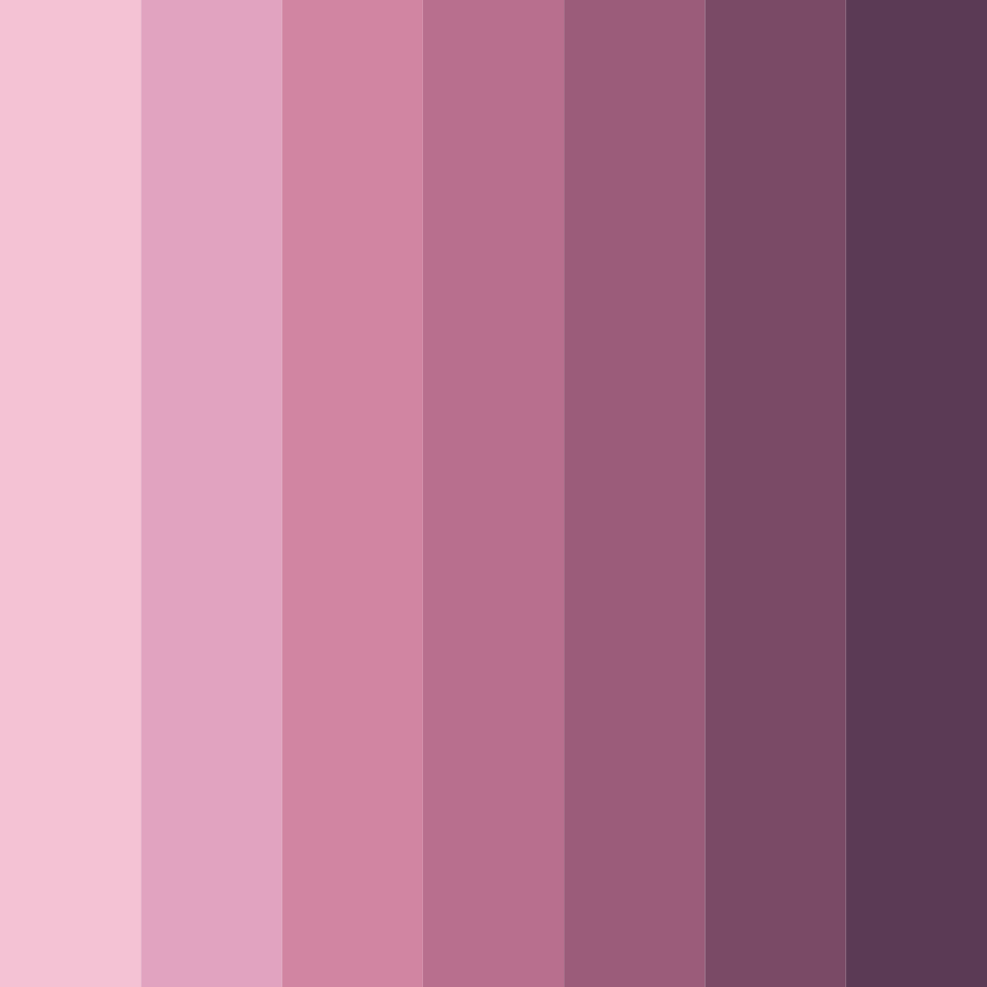 Download rosewood reverie color palette PNG image (square)