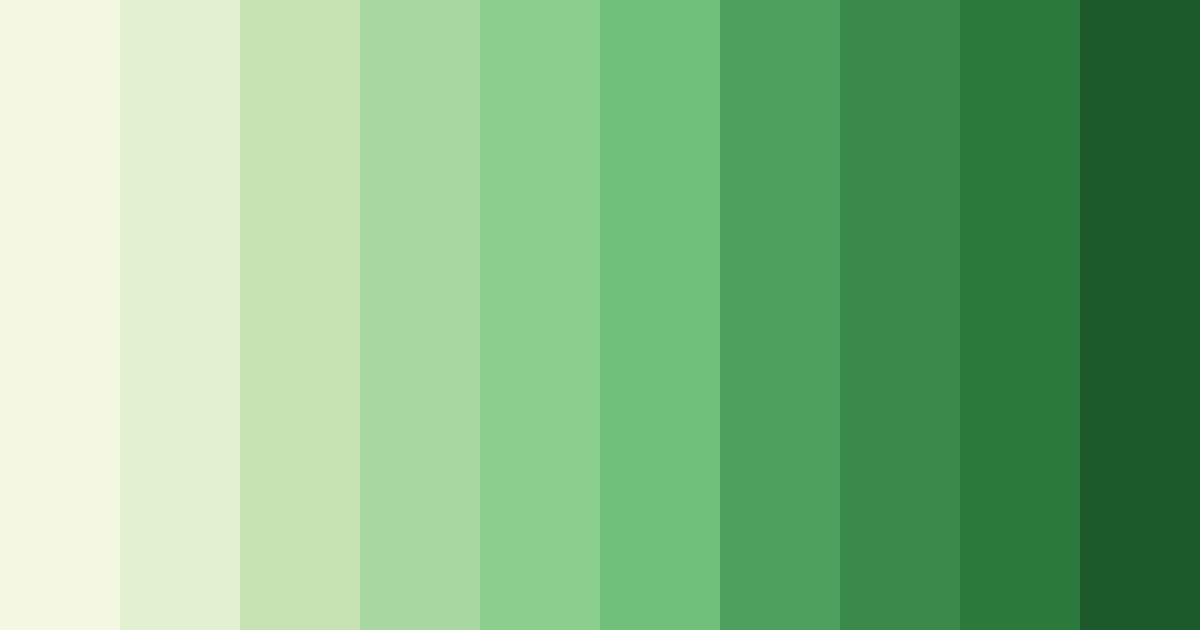 Download light green color palette PNG image (landscape)