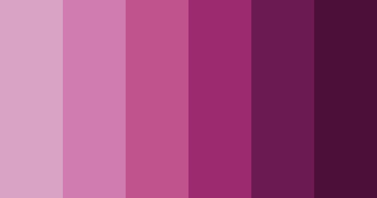 Download blossom twilight color palette PNG image (landscape)