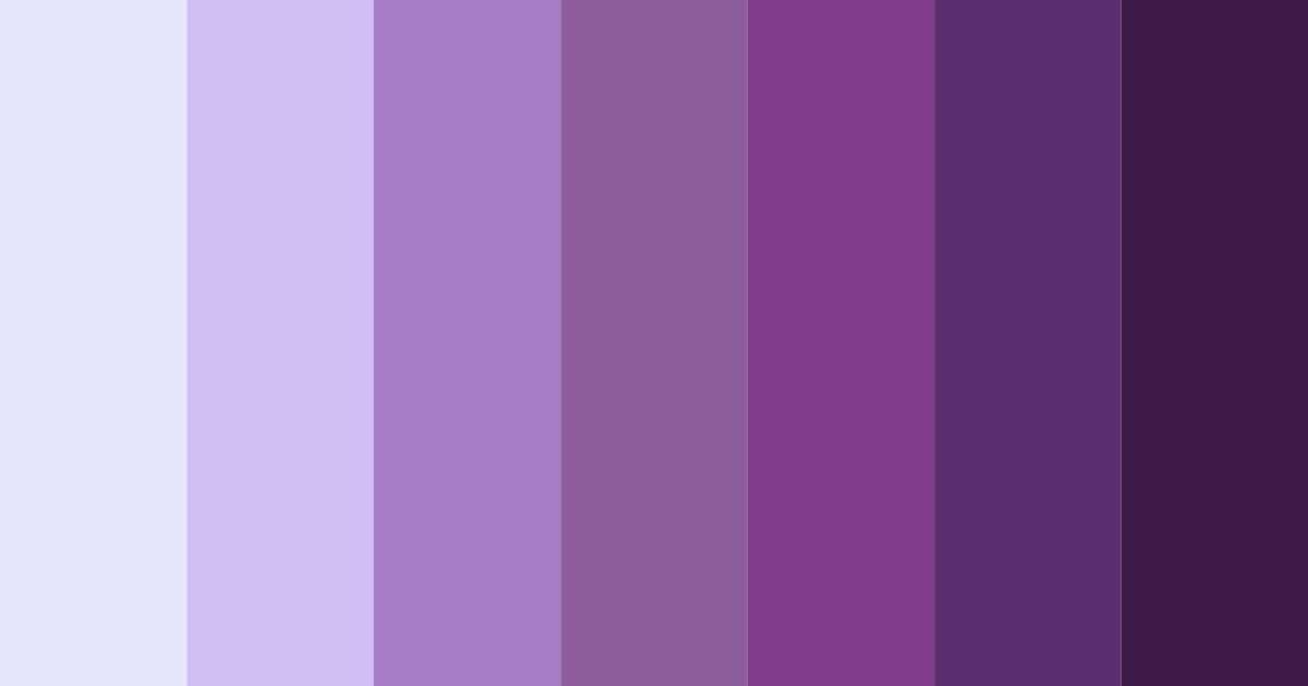 Download whispers of lavender dreams color palette PNG image (landscape)