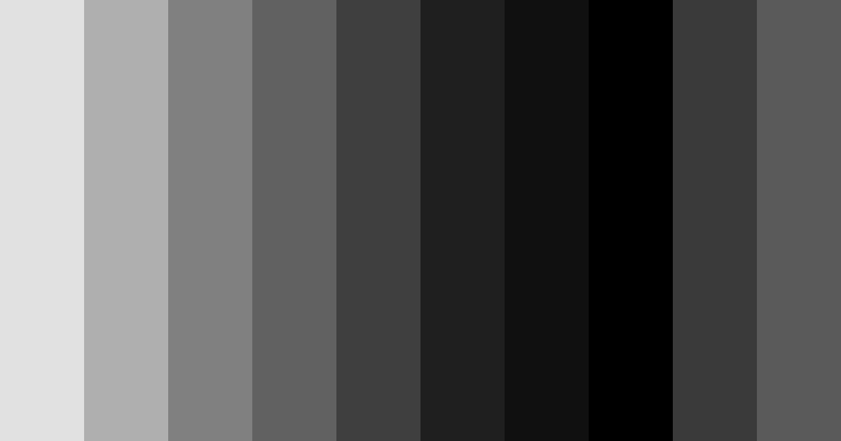 Download shades of shadow color palette PNG image (landscape)