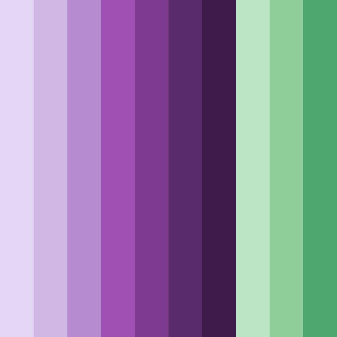 Download purple ornaments color palette PNG image (square)