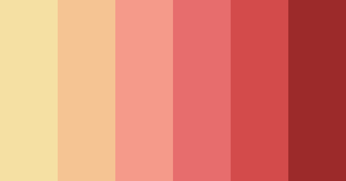 Download sunset embrace color palette PNG image (landscape)