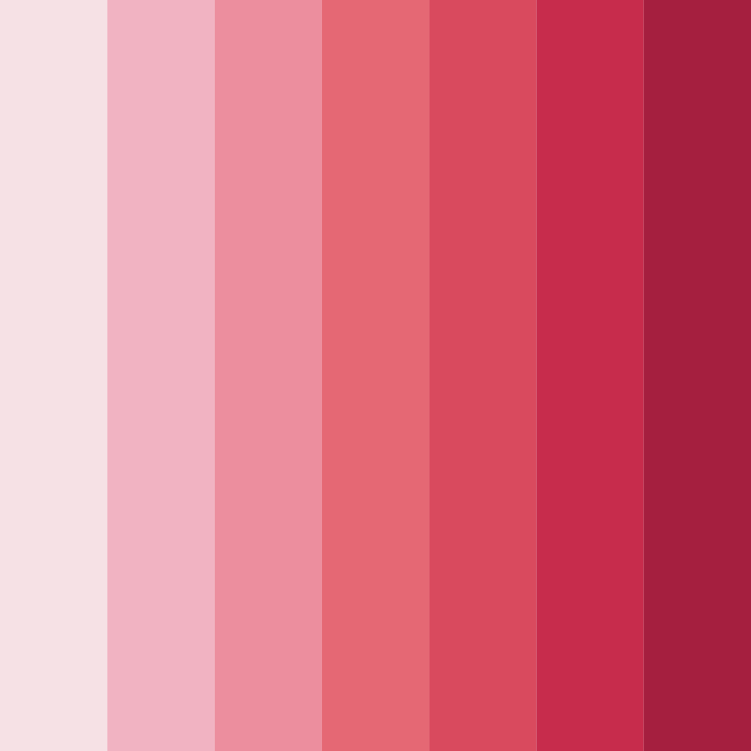 Download pink sakura color palette PNG image (square)