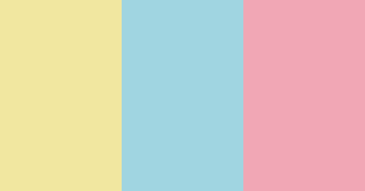 Download bright blue green pink color palette PNG image (landscape)