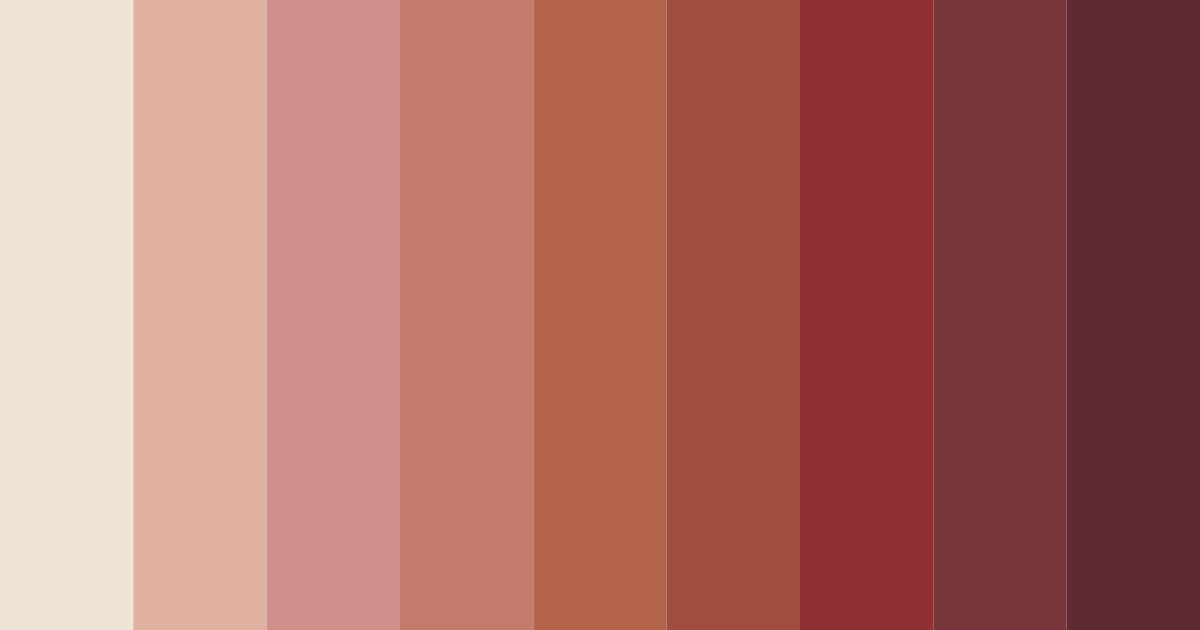 Download warm neutrals color palette PNG image (landscape)