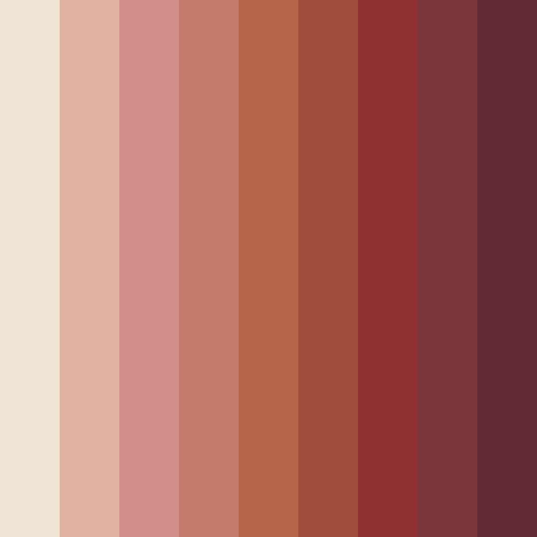 Download warm neutrals color palette PNG image (square)