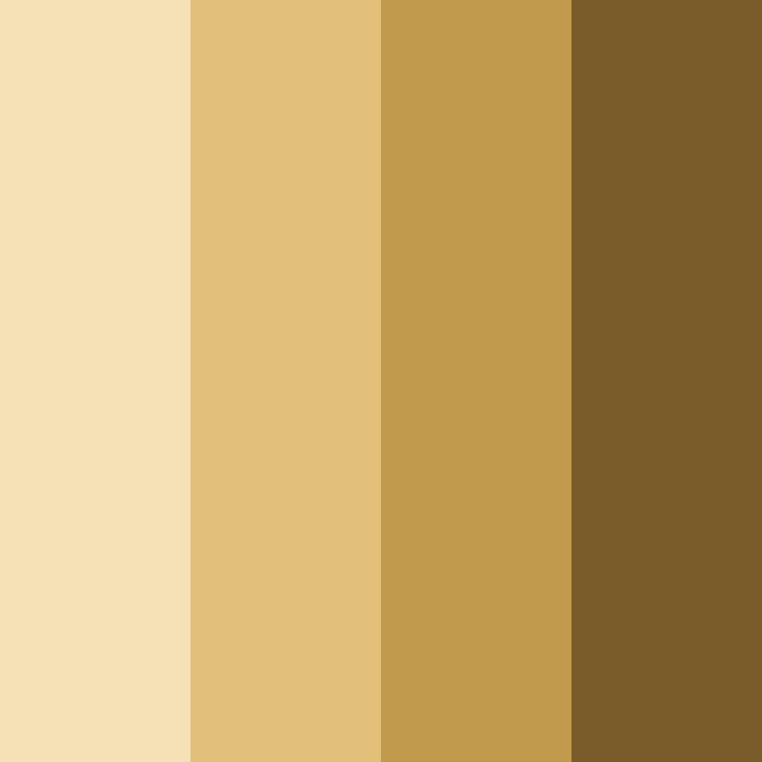 Download light brown color palette PNG image (square)