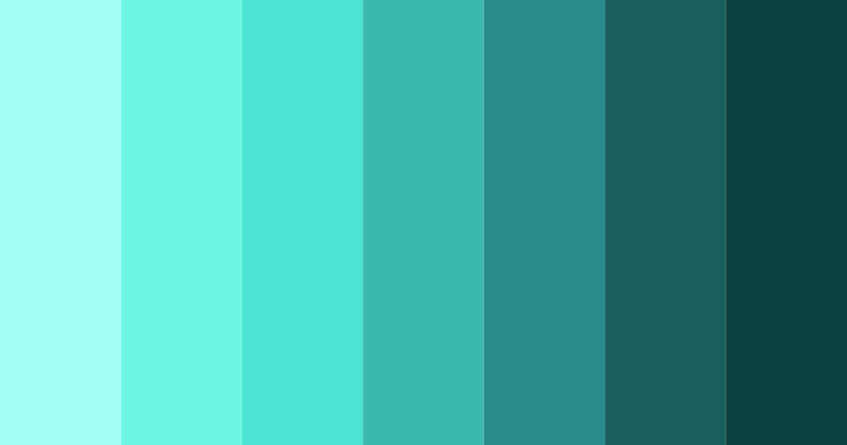 Download turquoise breeze color palette PNG image (landscape)