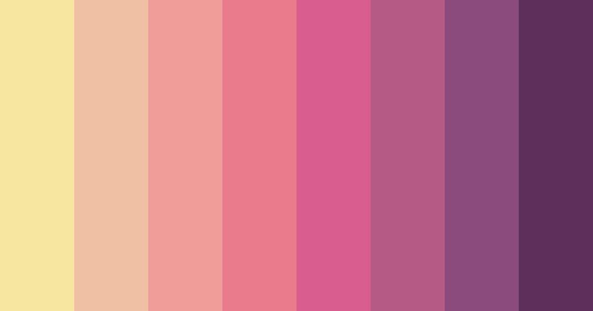 Download blossom reverie color palette PNG image (landscape)