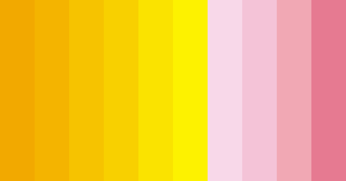 Download pink sunset color palette PNG image (landscape)