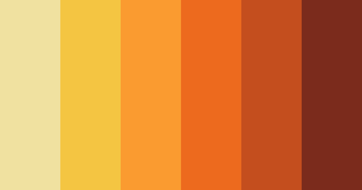 Download urban sunset vibes color palette PNG image (landscape)