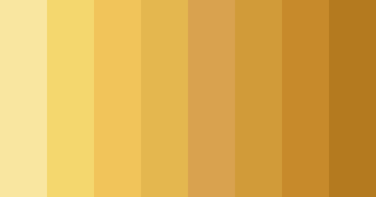 Download light gold color palette PNG image (landscape)