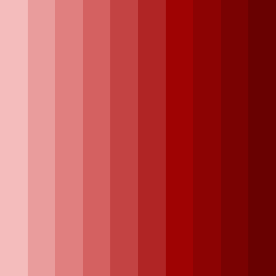 Download crimson cascade color palette PNG image (square)