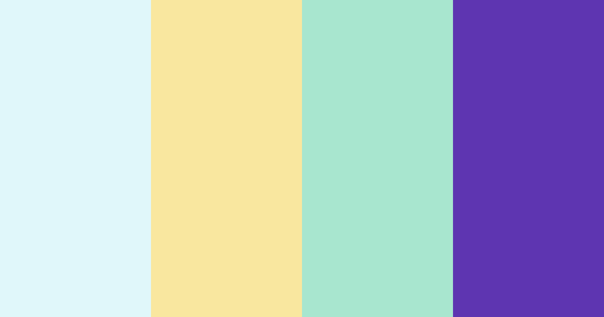 Download shades of indigo color palette PNG image (landscape)