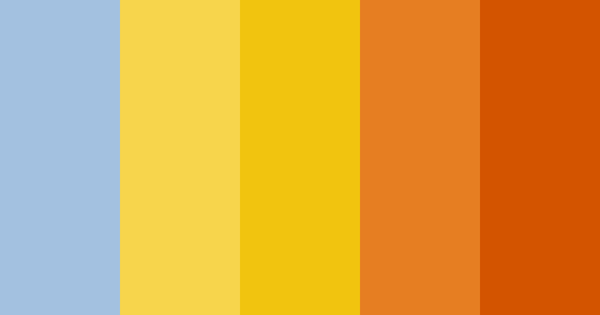 Download sunset waves color palette PNG image (landscape)