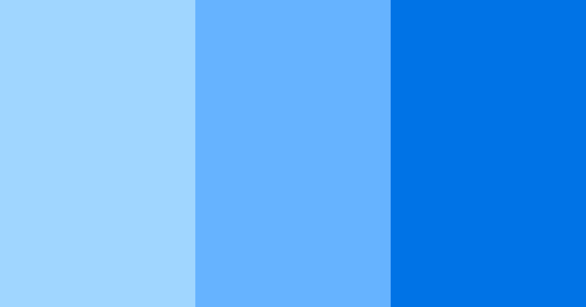 Download bright blue color palette PNG image (landscape)