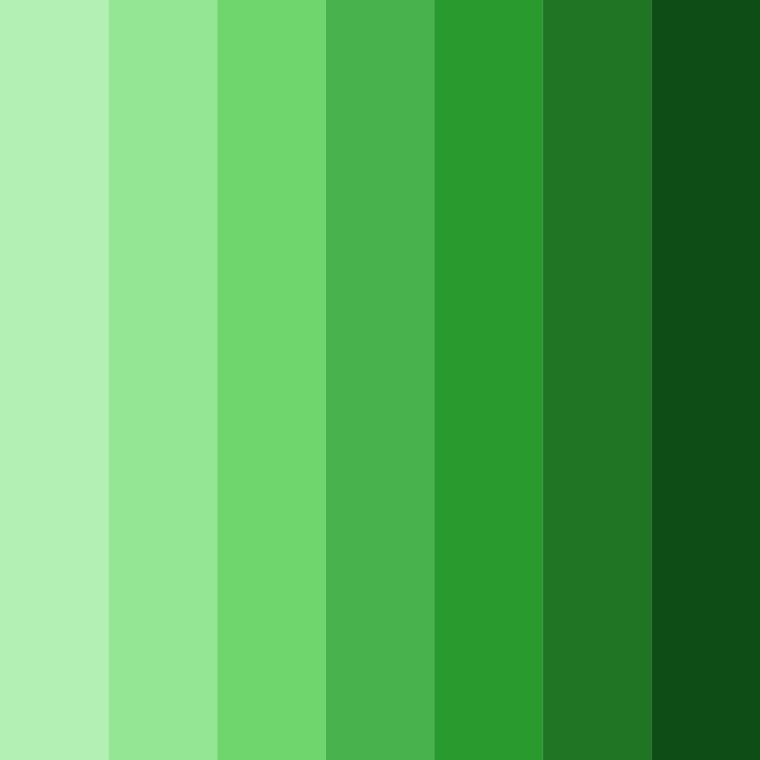 Download green screen dreams color palette PNG image (square)