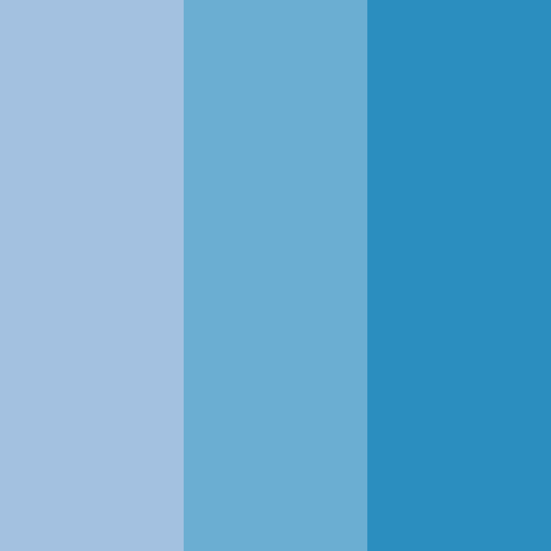 Download azure awakening color palette PNG image (square)