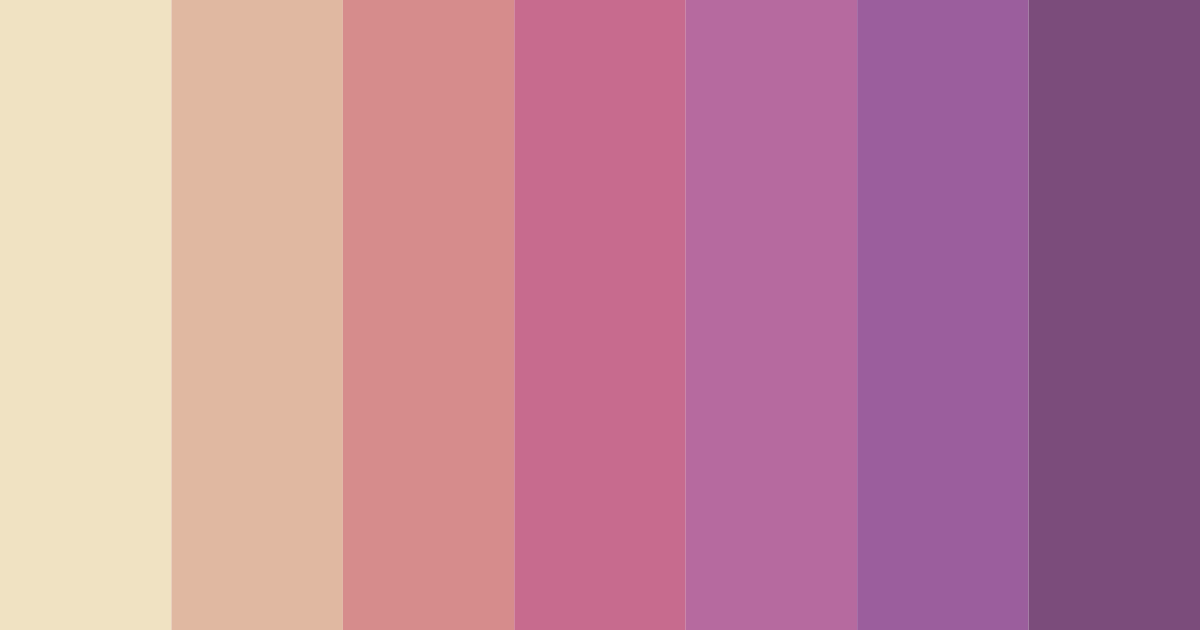 Download gentle embrace color palette PNG image (landscape)