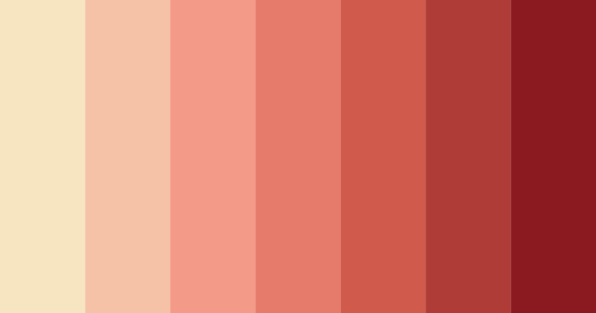 Download crimson dreams color palette PNG image (landscape)