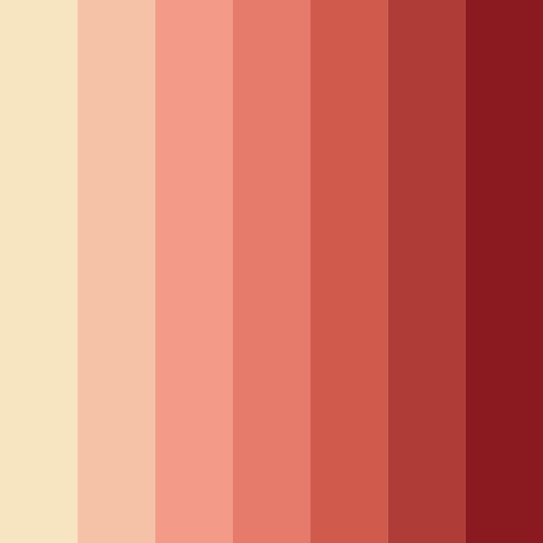 Download crimson dreams color palette PNG image (square)