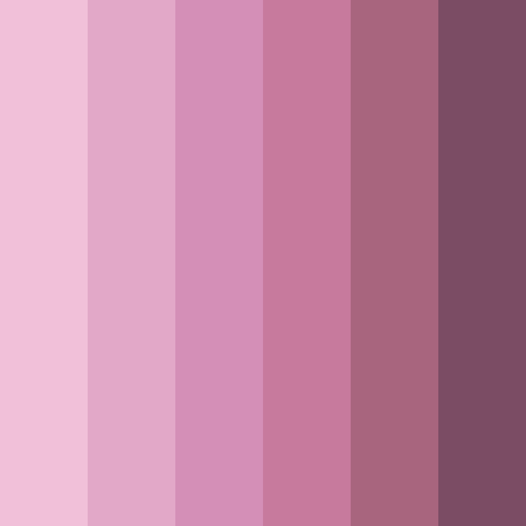 Download frosted petals color palette PNG image (square)