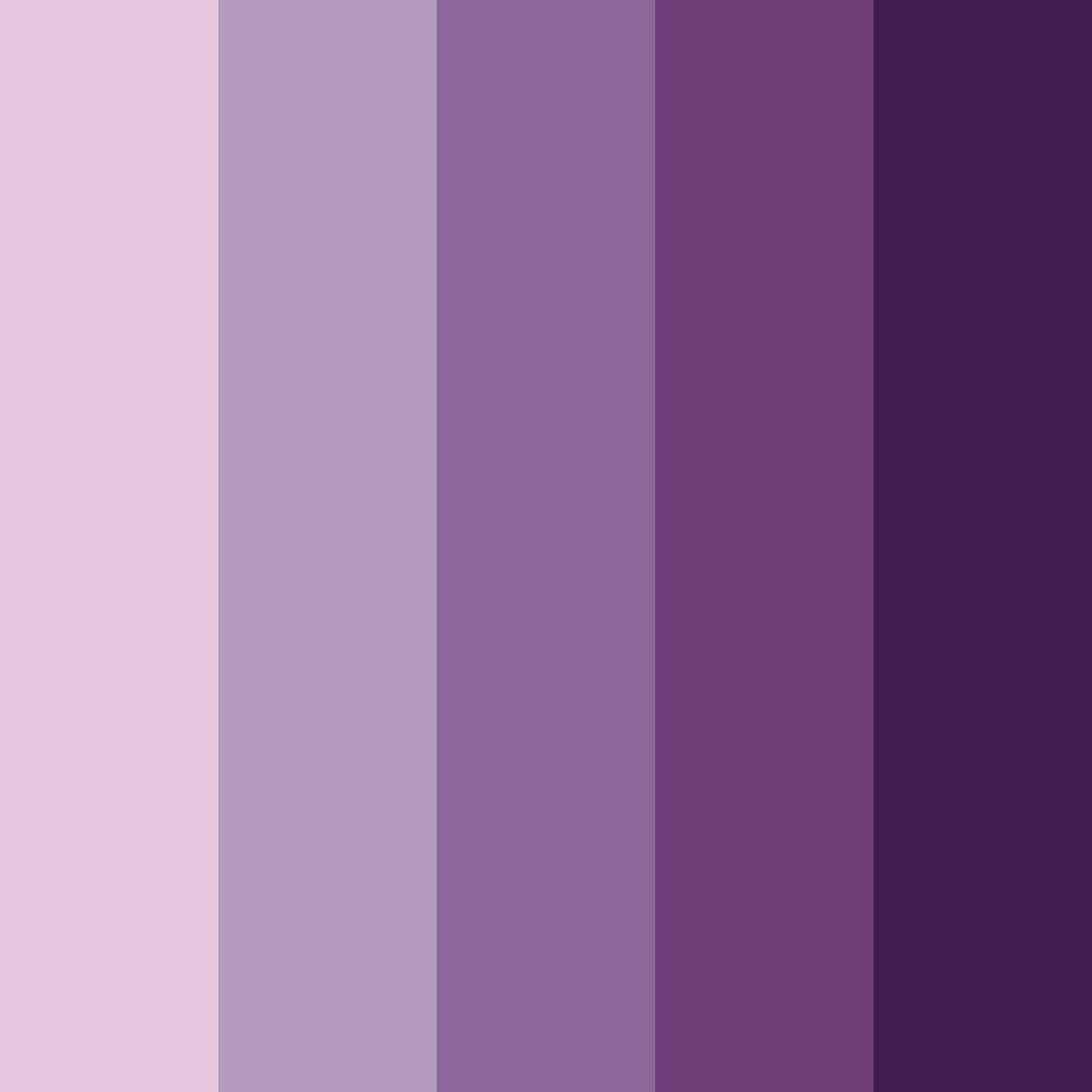 Download shades of blue rose color palette PNG image (square)