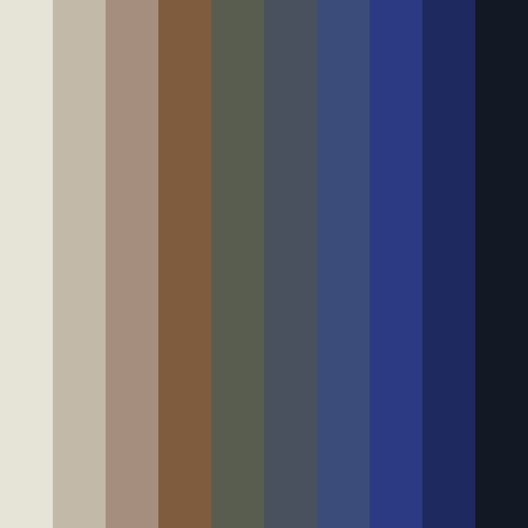 Download stones at dusk color palette PNG image (square)