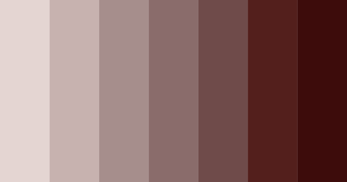 Download dark red color palette PNG image (landscape)