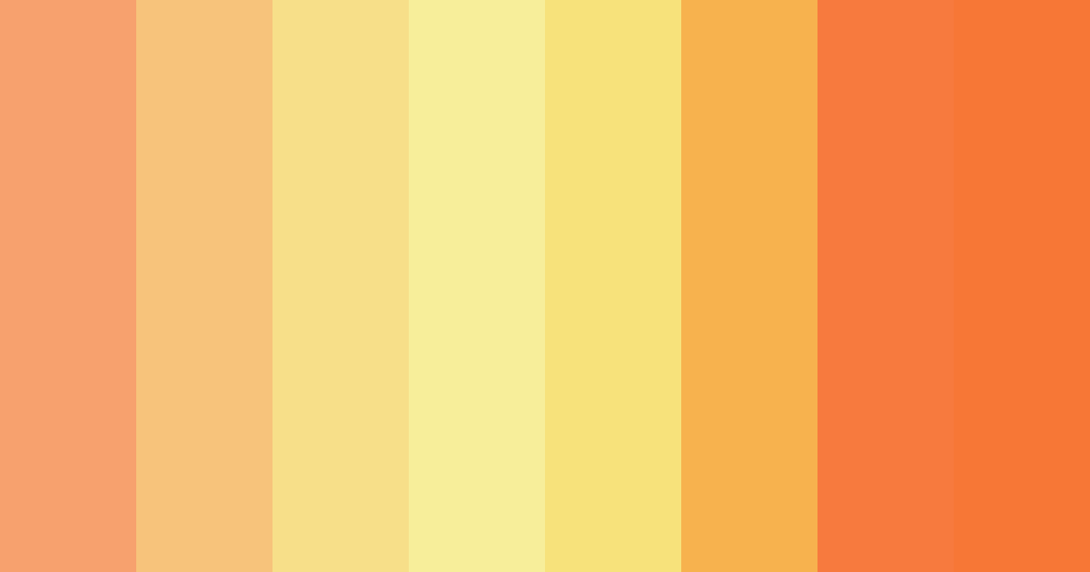 Download sunset serenade color palette PNG image (landscape)