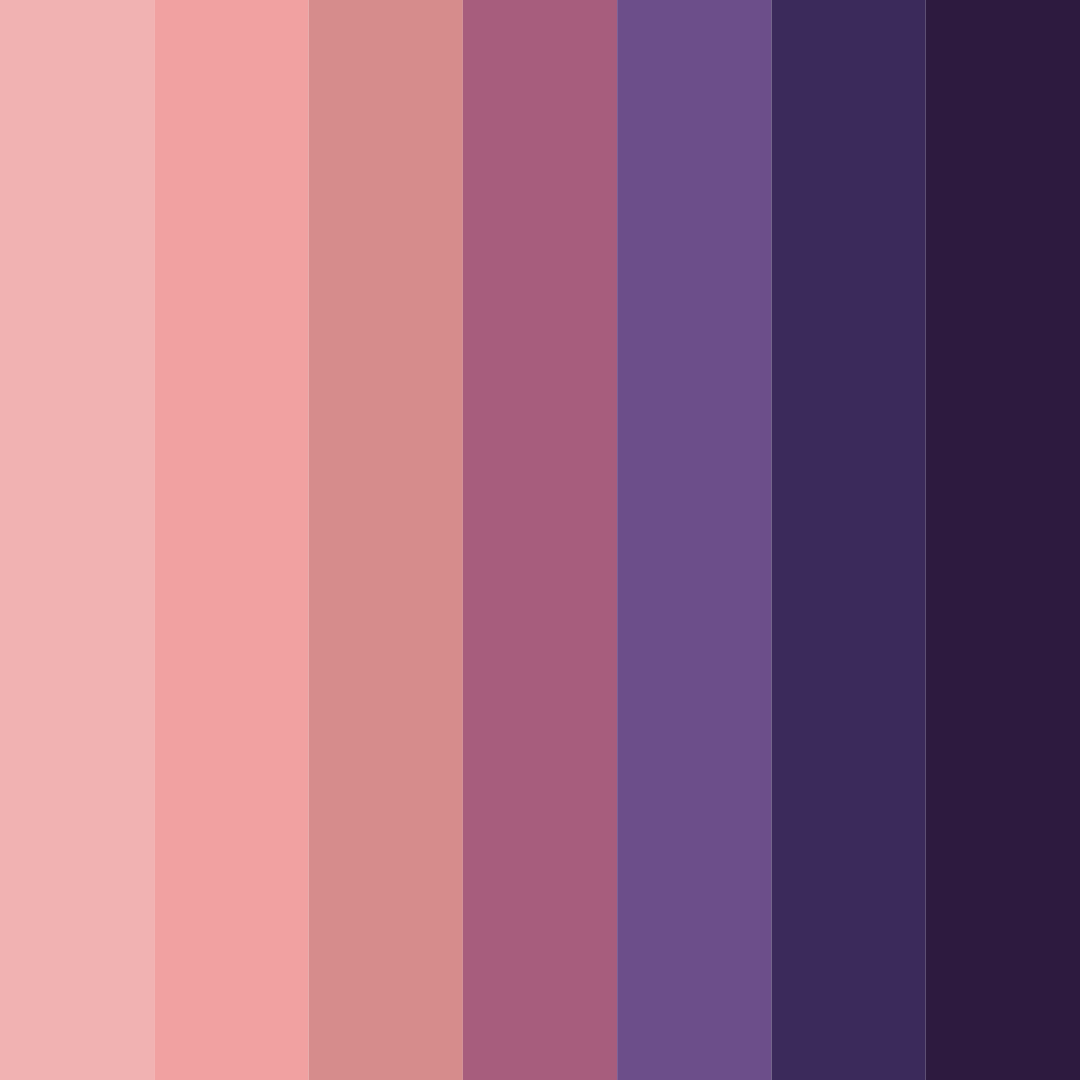 Download dark red and blue fusion color palette PNG image (square)