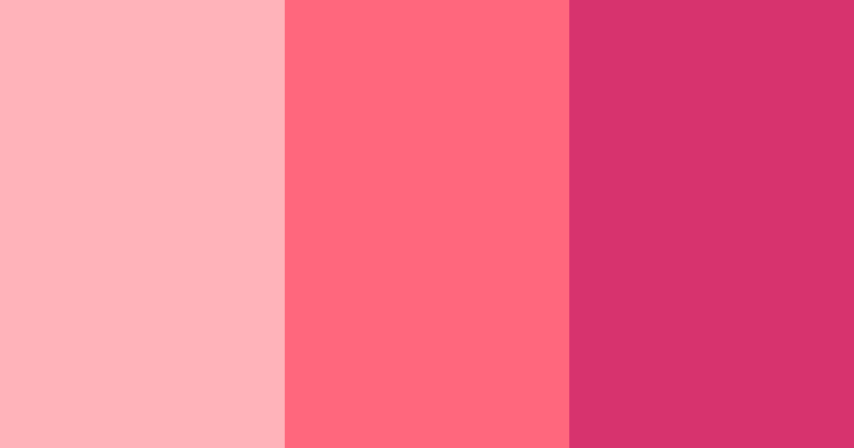 Download blushing bloom color palette PNG image (landscape)