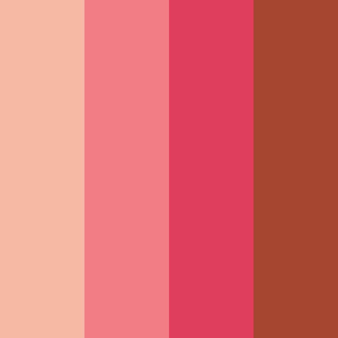 Download dawn's embrace color palette PNG image (square)