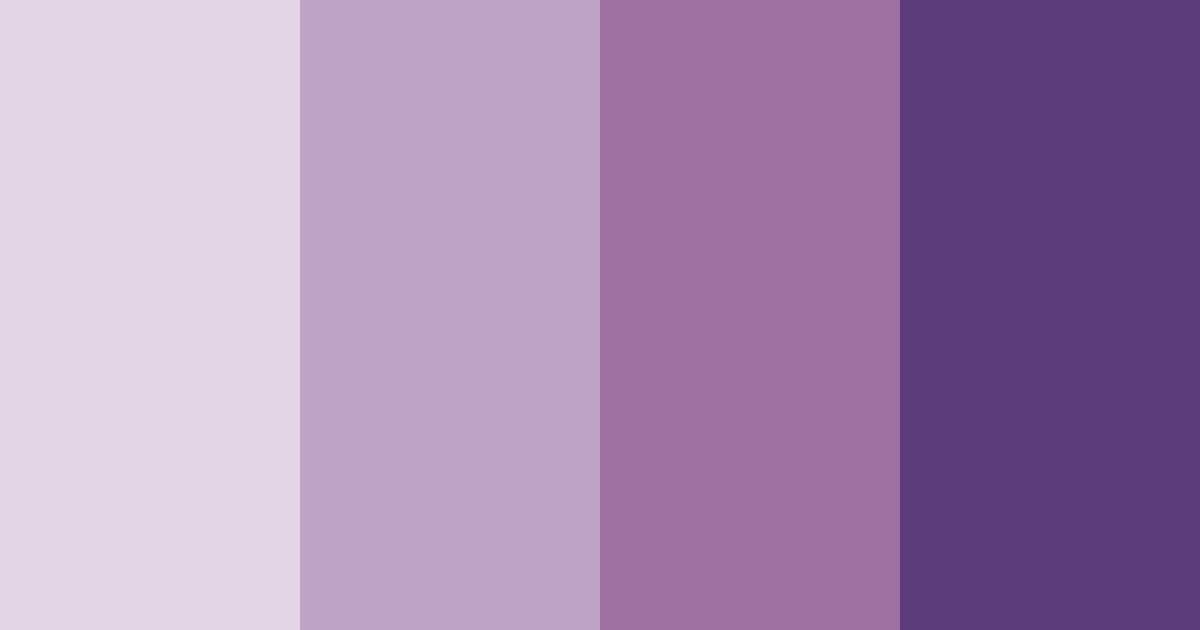 Download dusty purple color palette PNG image (landscape)