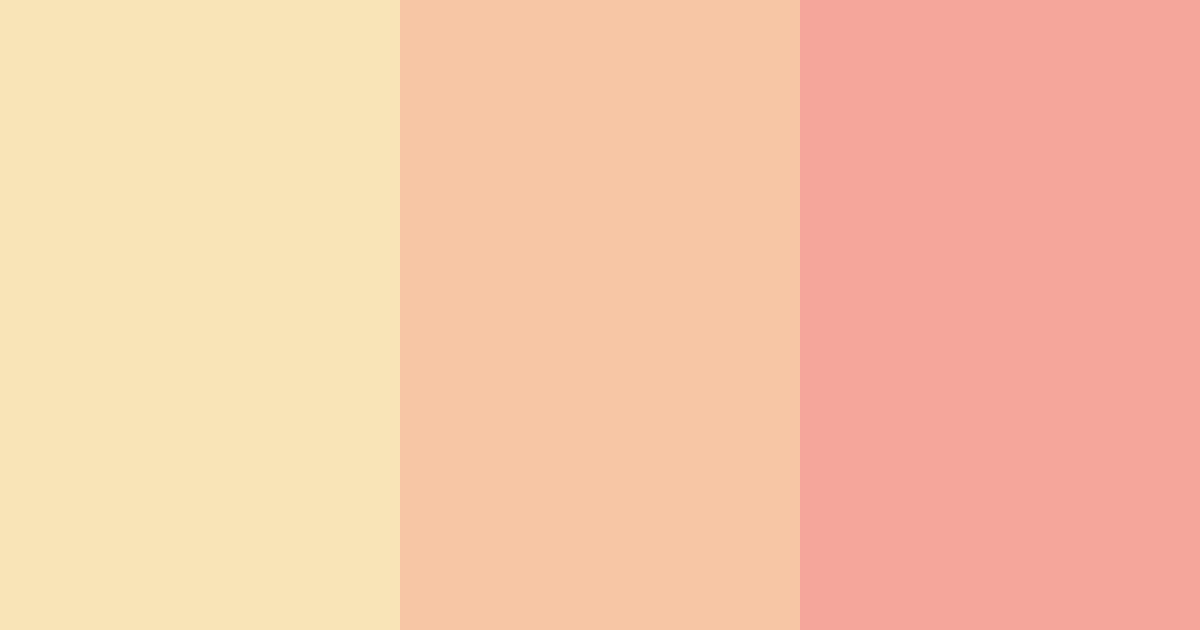 Download peachy kindergarten color palette PNG image (landscape)