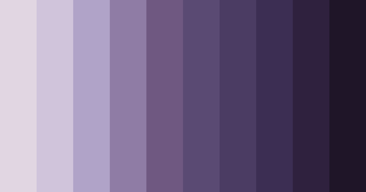 Download dusty purple color palette PNG image (landscape)