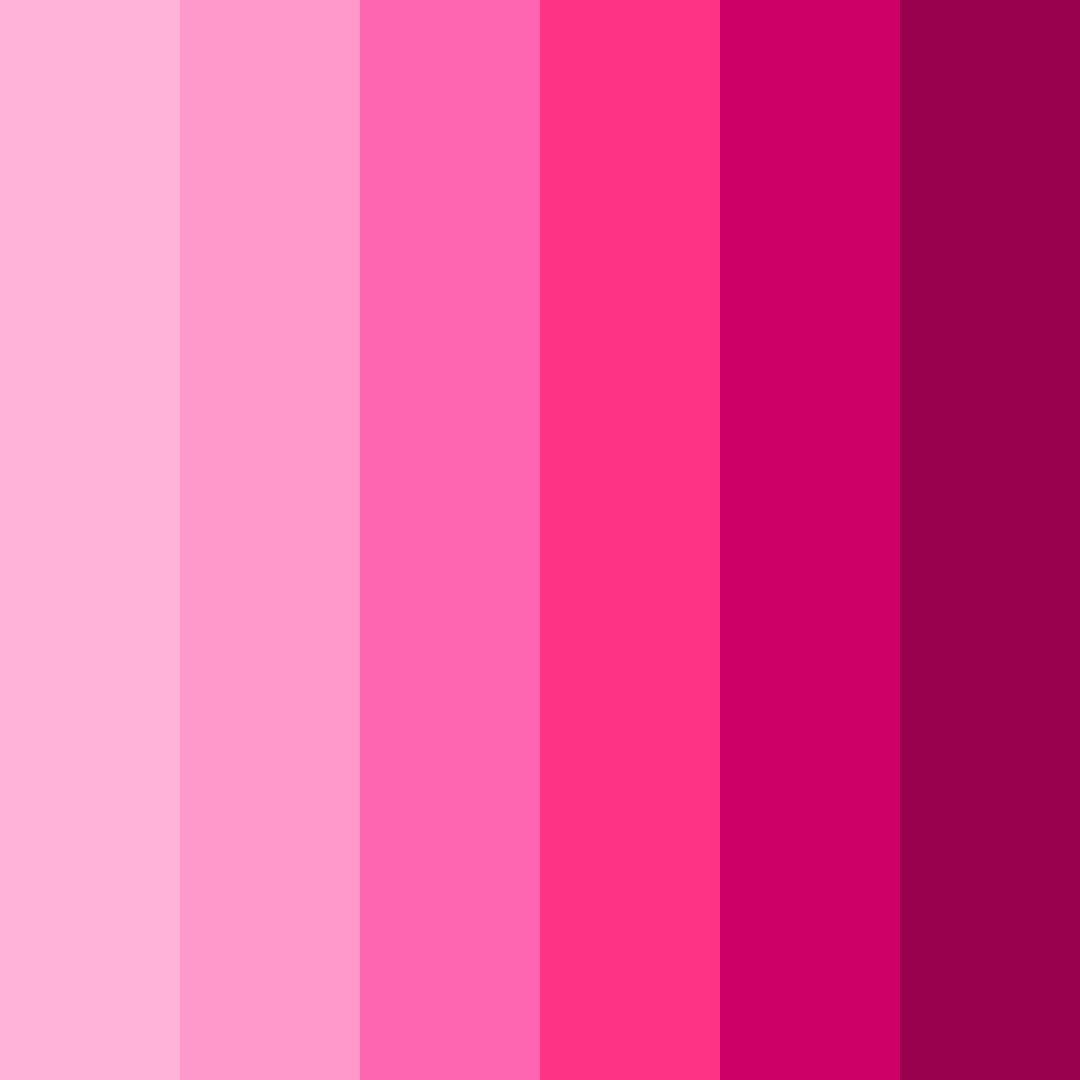 Download retro pink color palette PNG image (square)