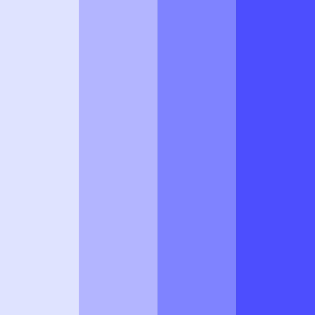 Download dreamy twilight color palette PNG image (square)