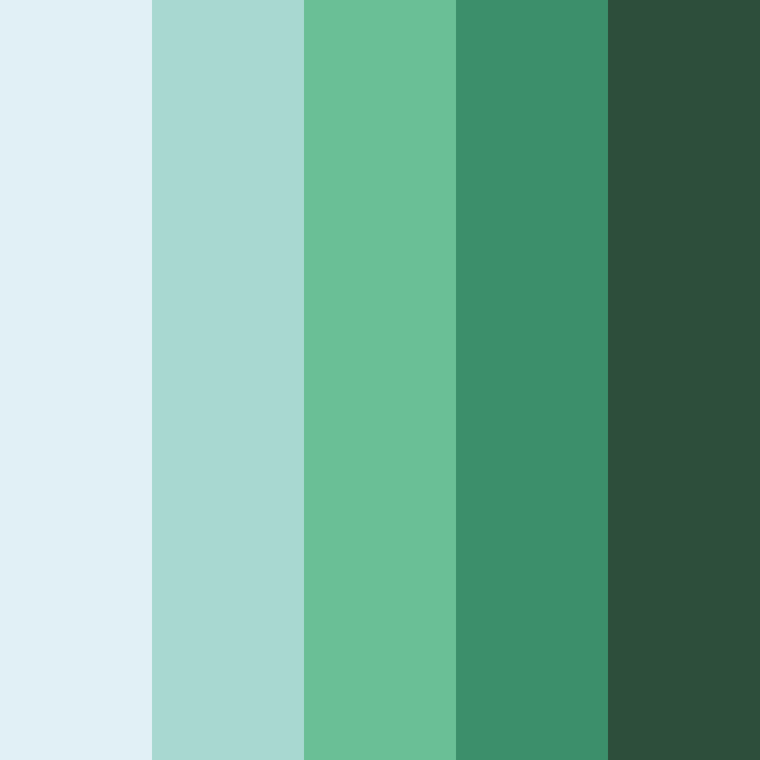 Download whispers of the woods color palette PNG image (square)