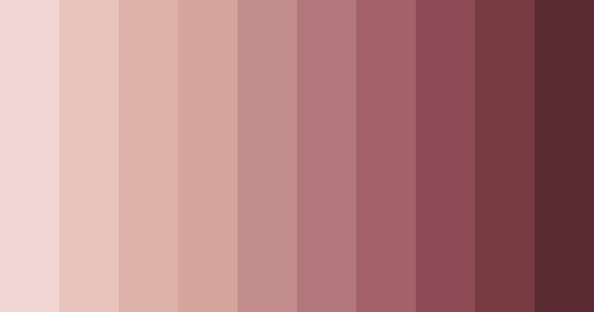 Download rosewood embrace color palette PNG image (landscape)
