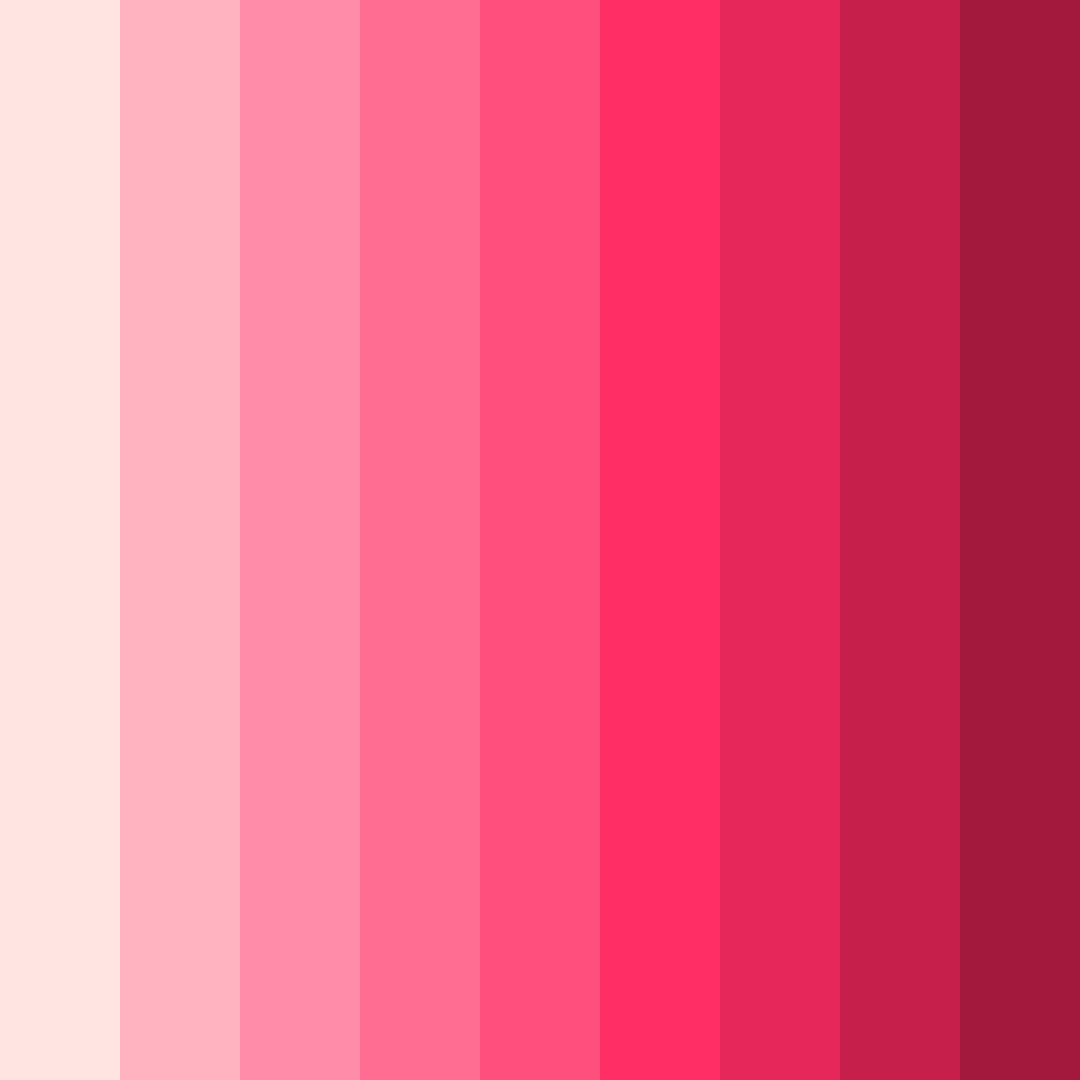 Download pastel pink dream color palette PNG image (square)