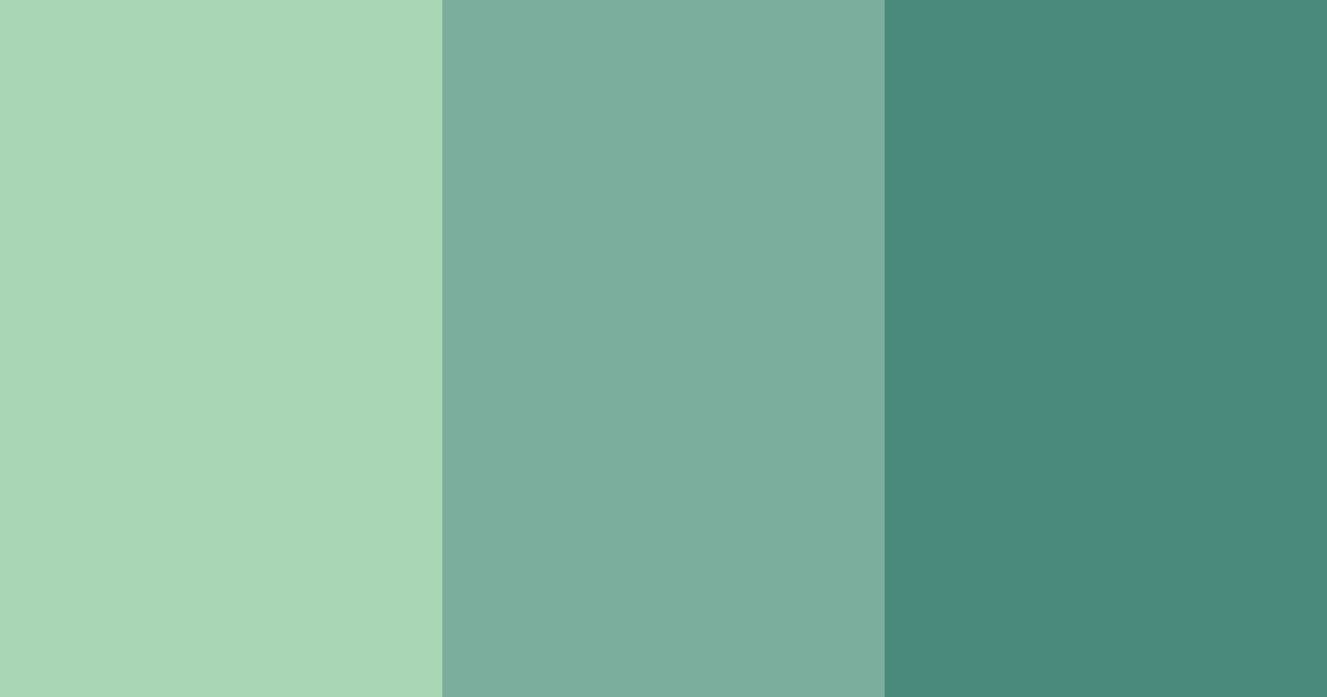 Download green morning color palette PNG image (landscape)